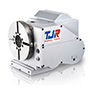 CNC ROTARY TABLE 4TH AXIS 125 mm 0.001 DEG. PNEUMATIC BRAKE WORM GEAR MOTOR BACK